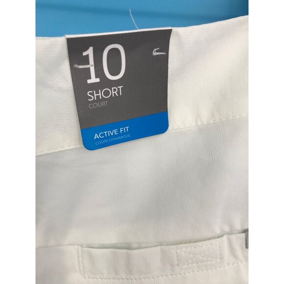 Columbia Women's Active Fit Omni Shade SPF 50+ Short White Size 10 NEW - Picture 4 of 5